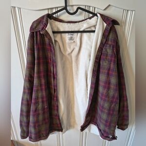 L.L. Bean Plaid Shacket